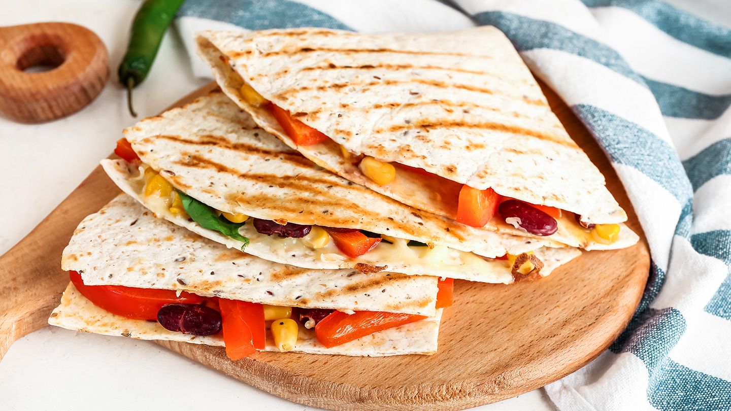 9 conseils pour une quesadilla plus saine