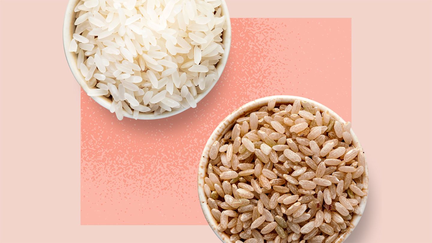 Riz brun et riz blanc : comparaison entre la nutrition et la santé